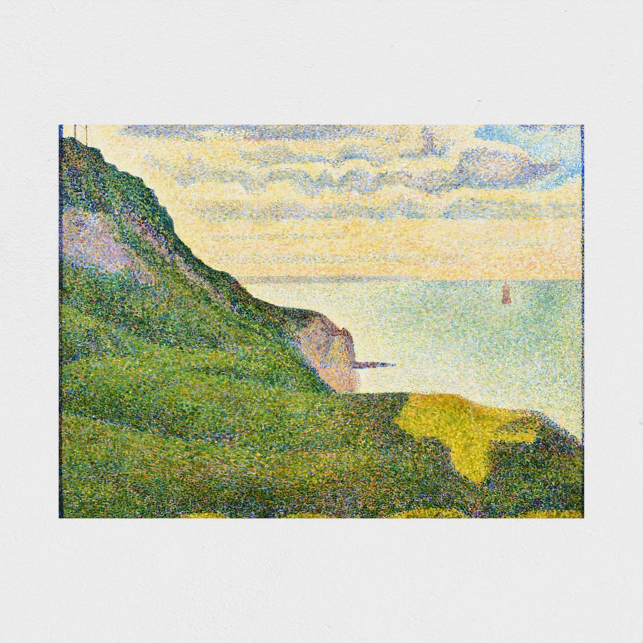 Seascape at Port-en-Bessin, Normandy — unframed, front