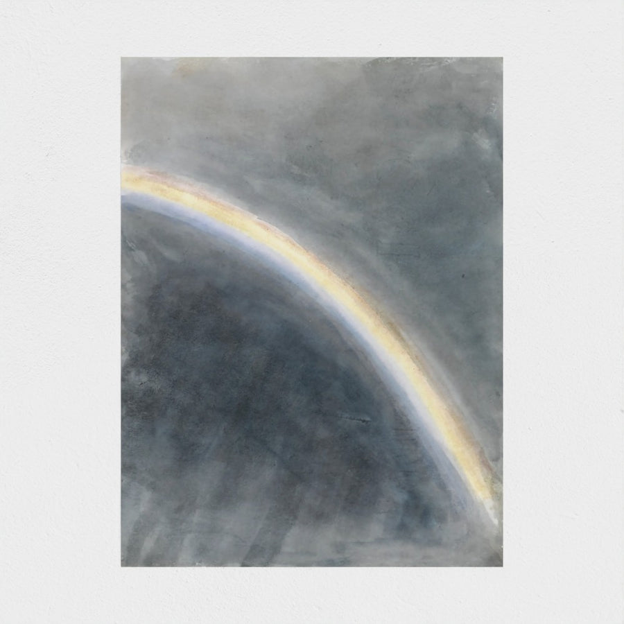 Sky Study with Rainbow — unframed, front