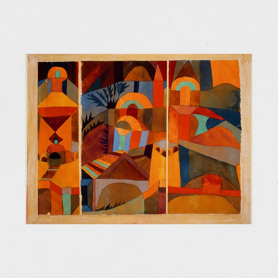 Temple Gardens — unframed, front