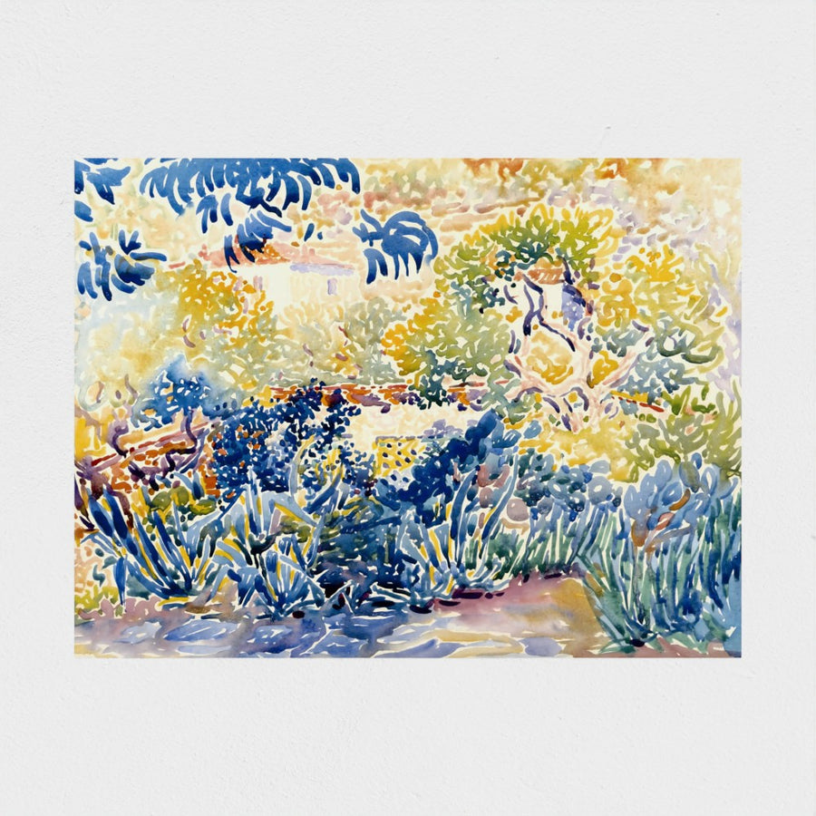 The Artist’s Garden at Saint-Clair — unframed, front