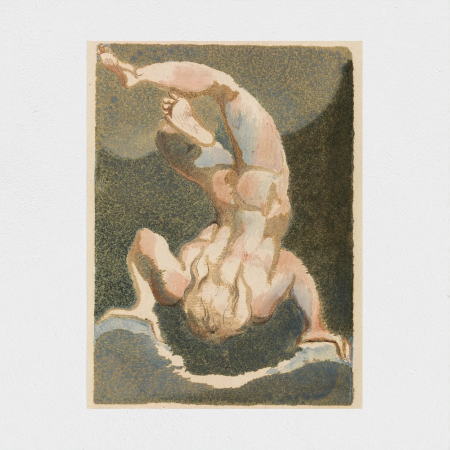 The First Book of Urizen, Plate 14 — unframed, front