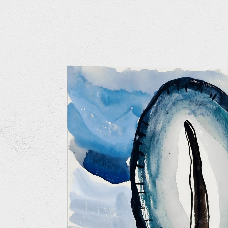 Tree — unframed, corner detail