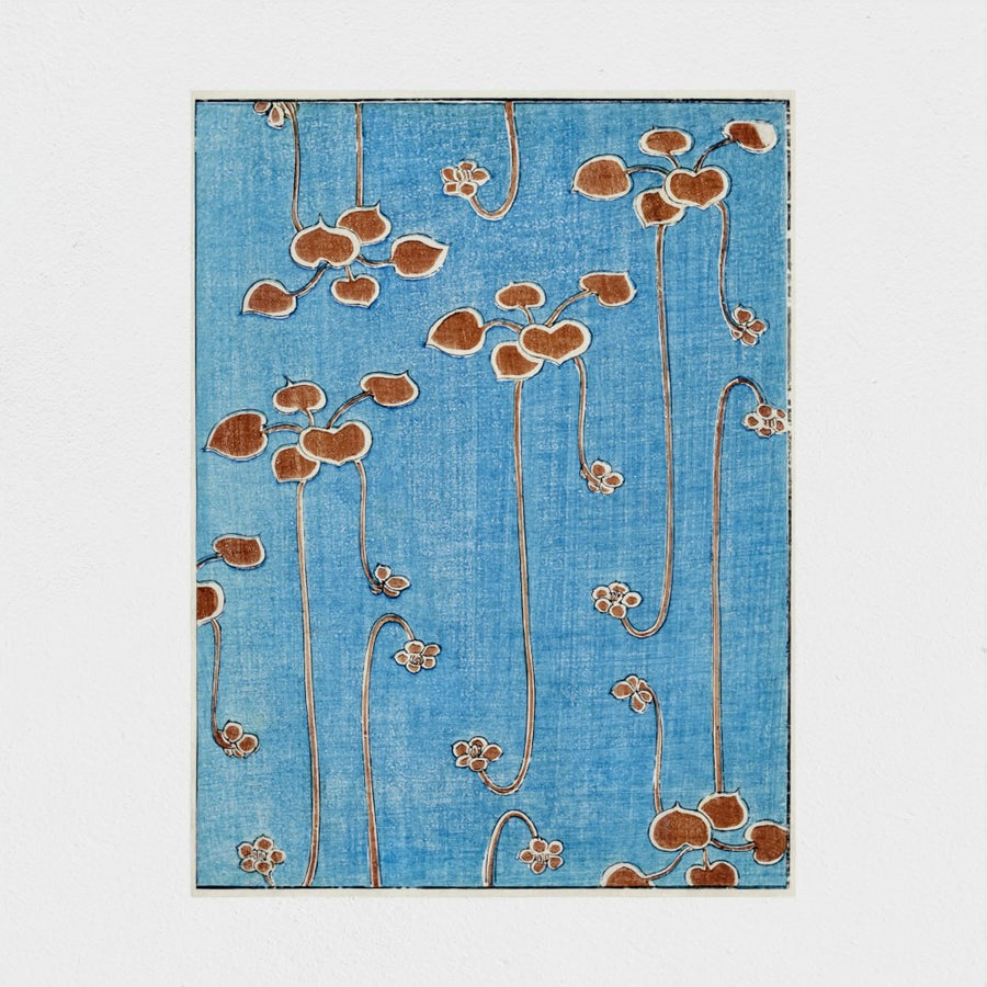Vine illustration — unframed, front