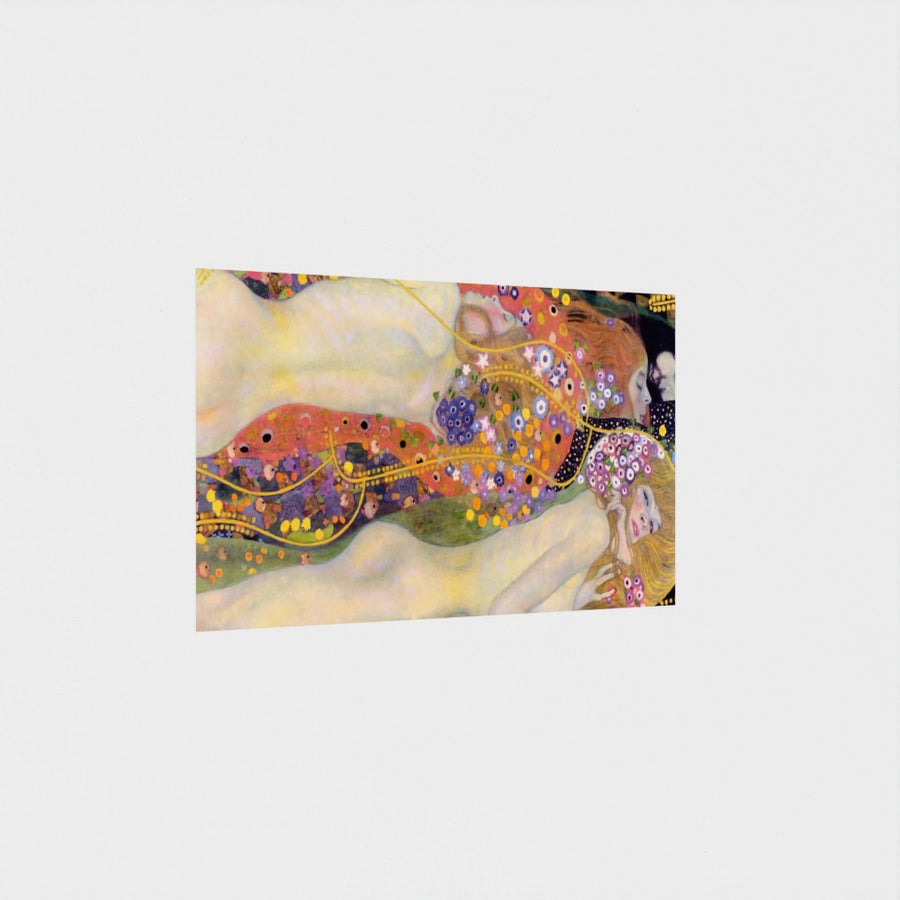 Water Serpents II — unframed, at an angle